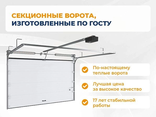 Cекционные ворота 3000х2300 мм антрацитовые DoorHan RSD02, nizhniy-novgorod.doorhan.ru